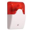 12V Sound and Light Alarm Siren High Decibel Fire Burglar Alarm Horn with LED Flashing Light for Home Store