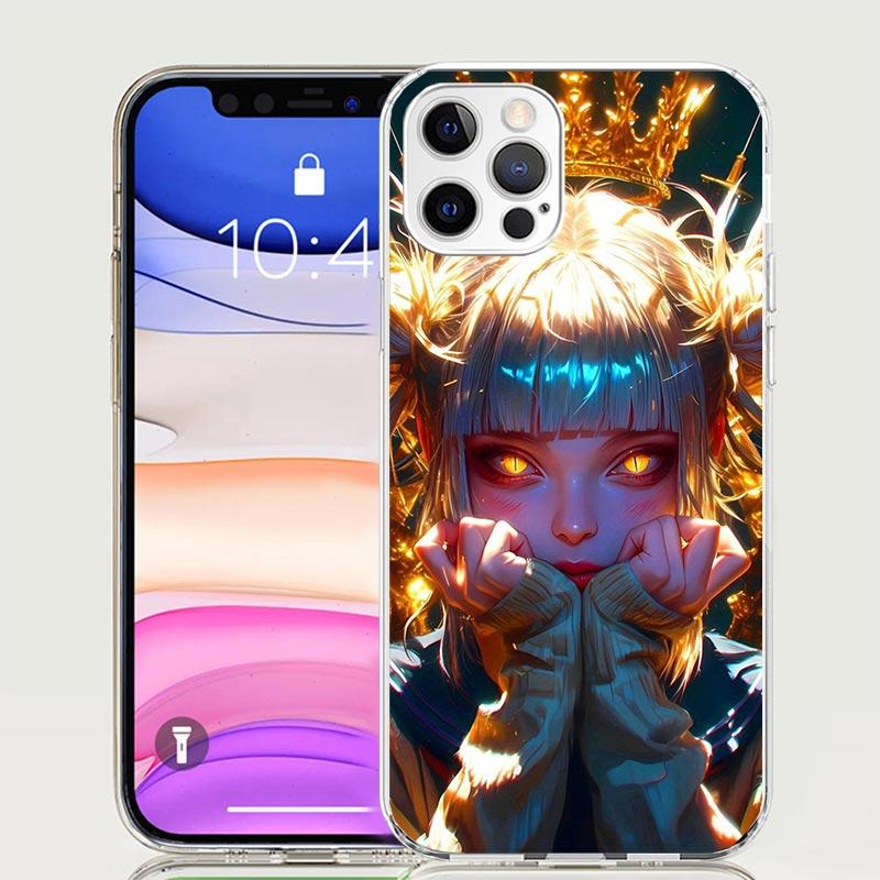Himiko Toga My Hero Fashion Phone Case For iPhone 17 Air 16 15 Plus 11 14 Pro Max 13 Mini 12 7 8 + SE Pattern Art Customized Cov