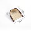 Decorative Flowers and Plants Japanese Barbecue Dishes Seafood Platter Decorative Ornaments Japanese Sashimi Swinging Plate-B