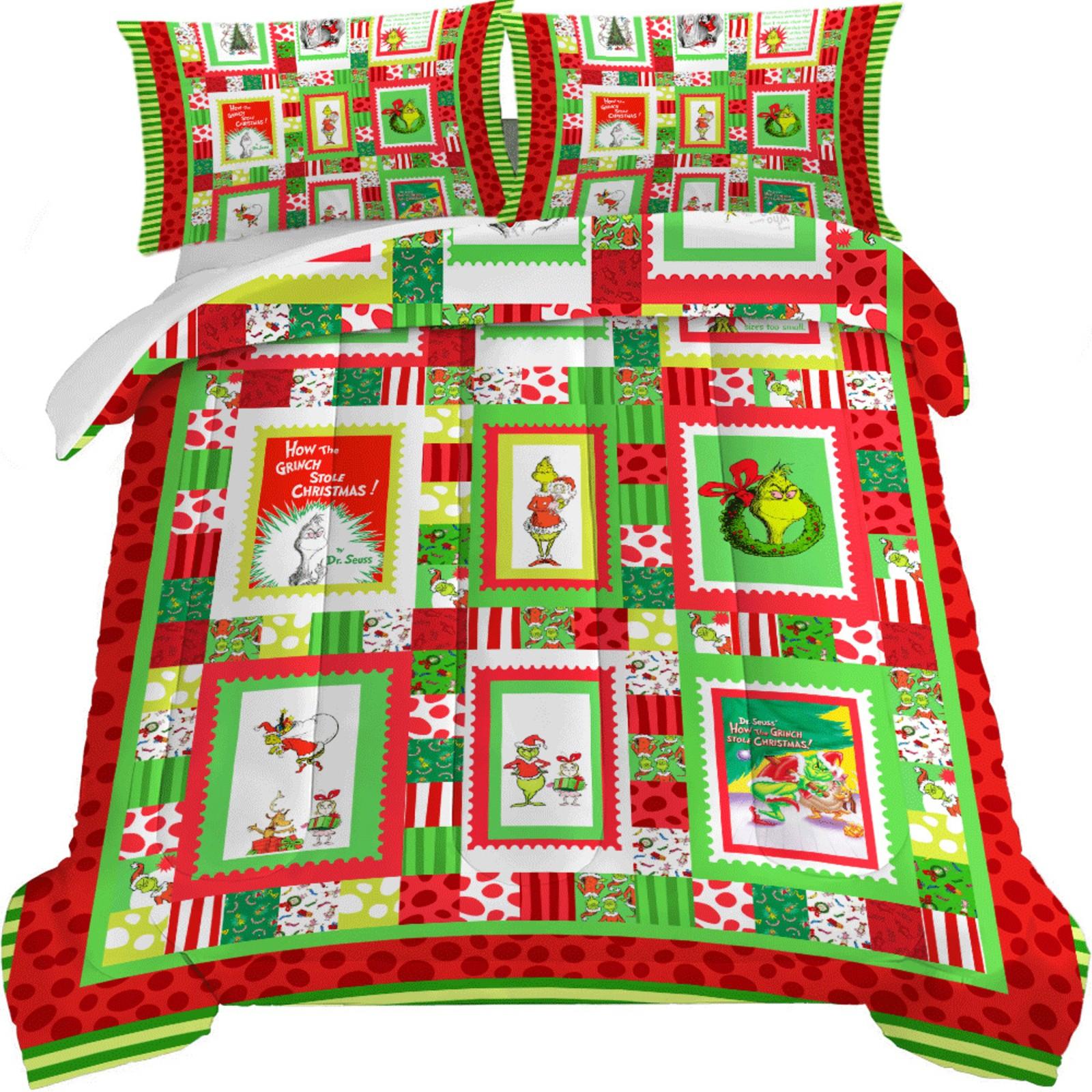 

Пододеяльник с принтом рождественских украшений. Супермягкая матовая микрофибра для двуспальной кровати. Удобный комплект с застежкой-молнией и 2 наволочками. One Size