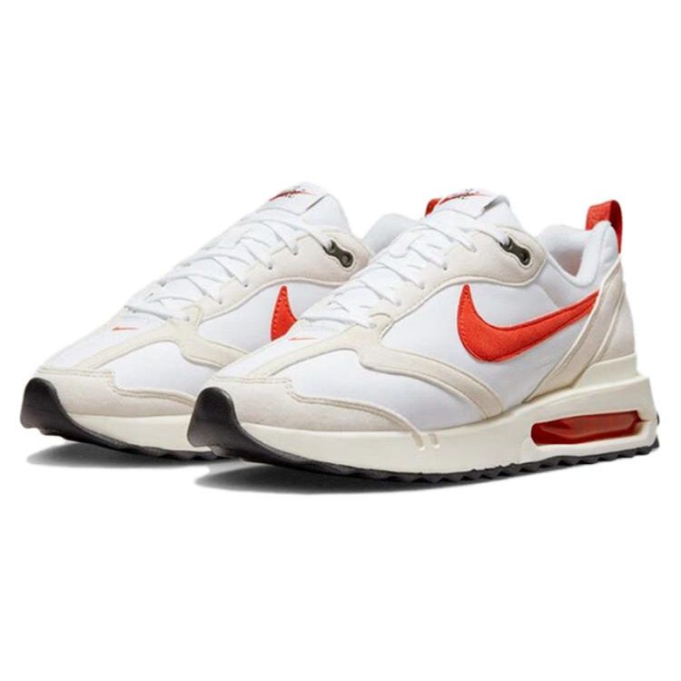 Nike Air Max Dawn White Light Orewood Brown Black Mantra Orange Women's Lifestyle Shoes DZ4441-100