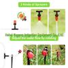Automatic 50m Drip Irrigation Kit for Garden, Flower Watering, and Cooling Atomization
