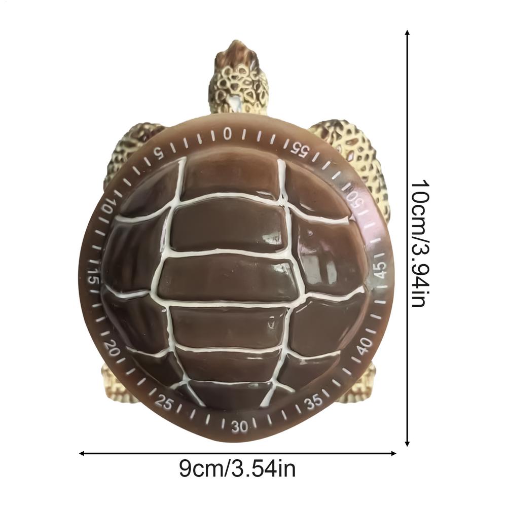 

Countdown Timer Kitchen Clock Magnets Mechanical 60 Minutes Turtle Cooking Timer For Household Classroom Office School Bathroom кавовий