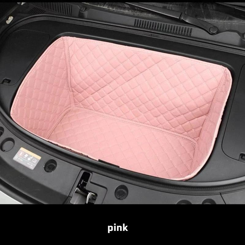 Front Cargo Liner For Geely EX2 Geome Xingyuan 2025 2026 Full-Coverage Leather Protection Mat Interior Decoration Car Mat