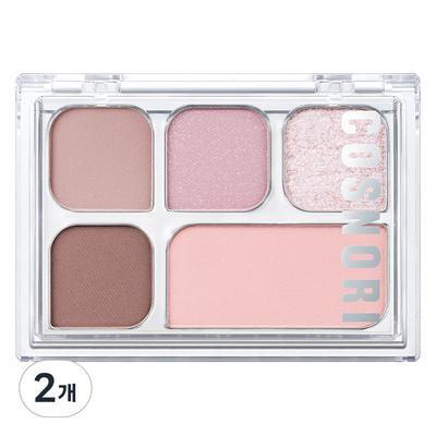 COSNORI My Moment Lidschattenpalette, 2 Stück, 01 Misty Mute