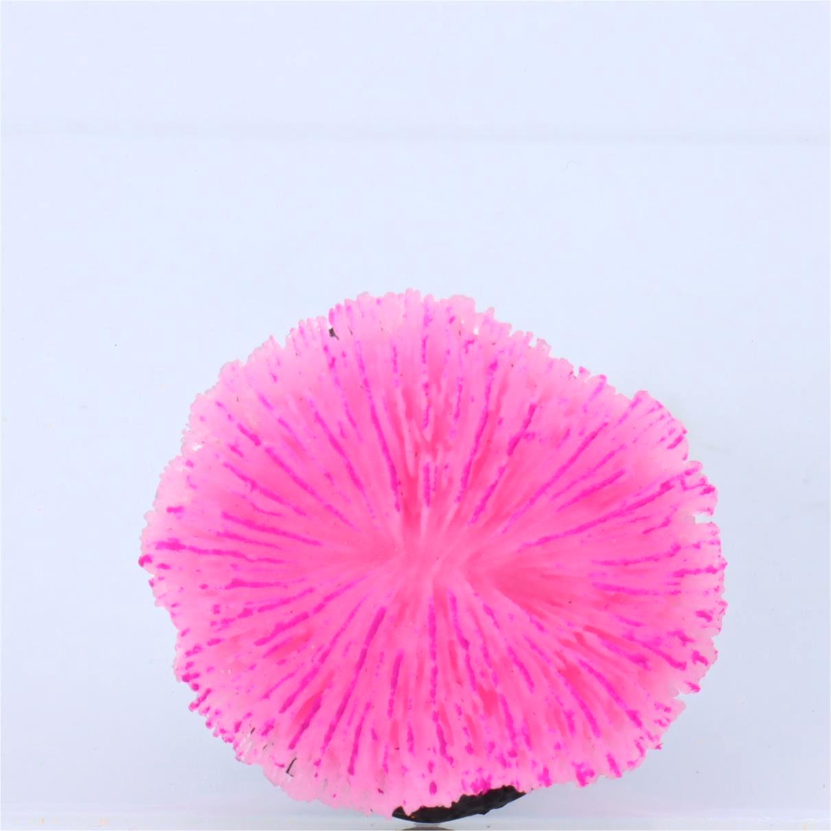 1 шт. аквариумное украшение пилообразный коралл, мини-флуоресцентный коралл, ландшафтный дизайн аквариума розовый