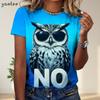 2025 Neues 3D-Tiger-Print Lockeres Damen-T-Shirt Sommer Lässiges Damen-Mode-T-Shirt Outdoor Neues Streetwear Damen Kurzarm-Oberteil