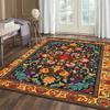 Vintage Persischer Roter Teppich Wohnzimmer High-End Luxus Retro Teppich Rutschfest Große Fläche Schlafzimmer Dekora Teppich Lounge Matte Waschbar