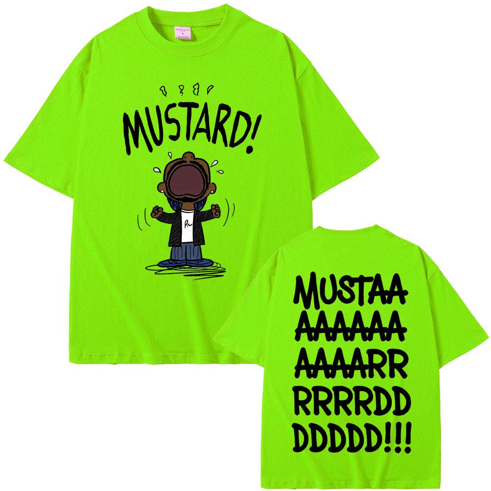 

Rapper Kendrick Lamar Not Like Us Mustard Funny Print T-shirts Men Women Hip Hop Popular Music T-shirt Men s Oversized T Shirts 4XL