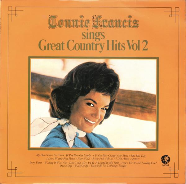 

LP Record CONNIE FRANCIS Connie Francis Sings Great Country 2353086 MGM 1973 UK CountryFolk Used