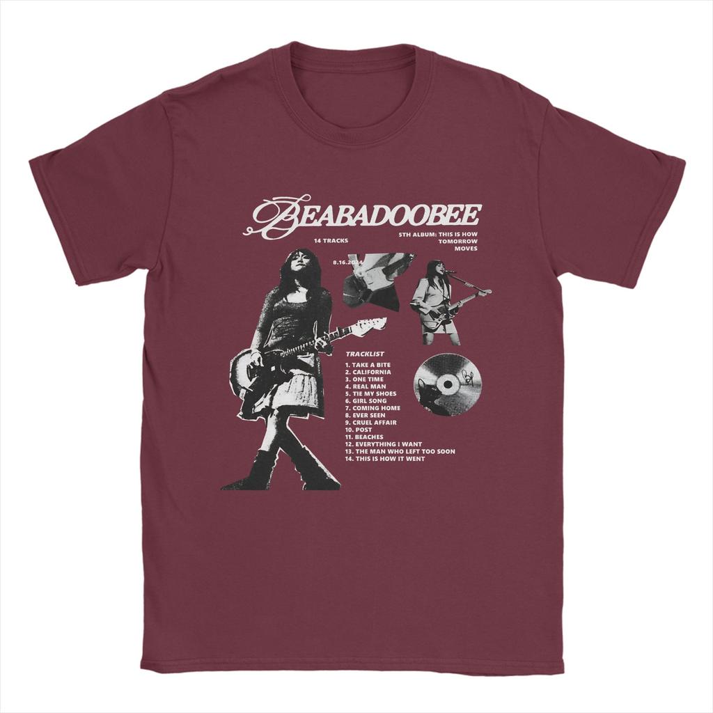 Beabadoobee Album Vintage T Shirt Summer Cotton TShirts For Unisex Hip Hop Pattern Tee Shirt Short Sleeve Vintage Top Tees