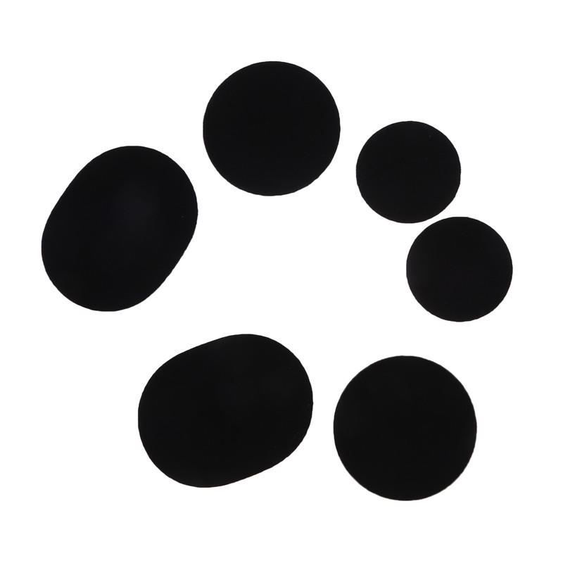 4/6pcs/set Sports Shoe Fabric Repair Patch Heel Anti Wear Mesh Lining Hole Subsidy self-adhesive Patches Creative Practical Tool