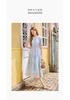 Embroidered Dress with Tassel Design
