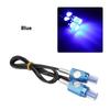 2Pcs Motorcycle Led Eagle Eye Light Turn Signal Indicator Super Bright Led Motorbike Auto License Plate Light Driving Light