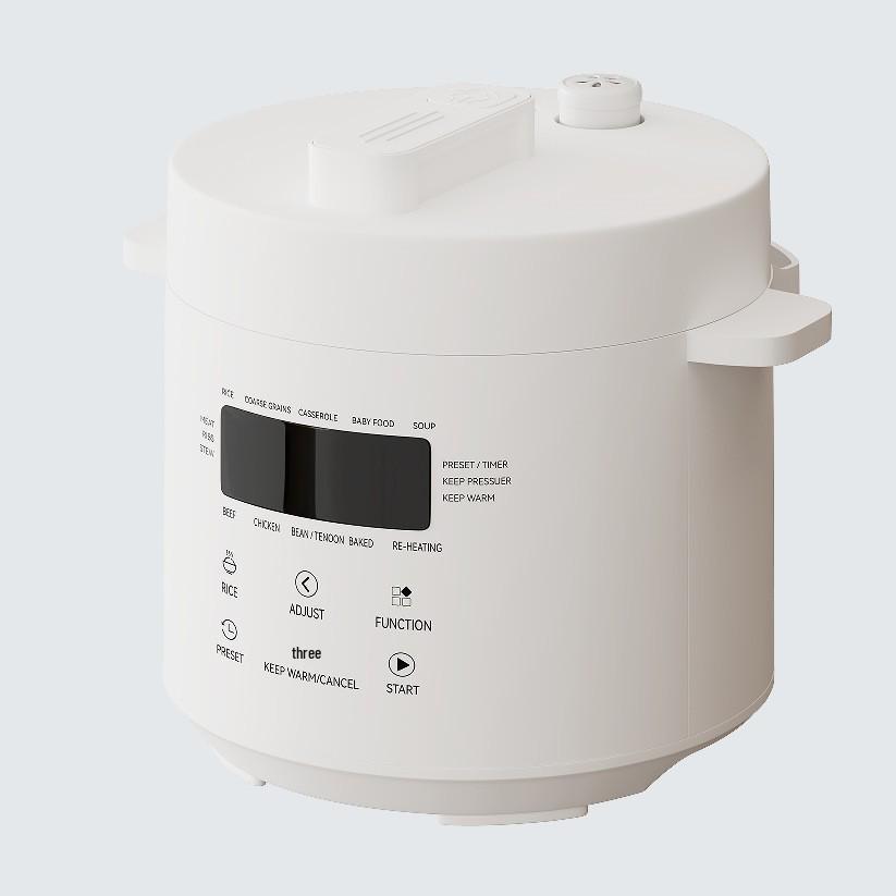 Smart 3L Electric Pressure Cooker: Multi-functional High-Pressure Rice Cooker 220V EU Plug