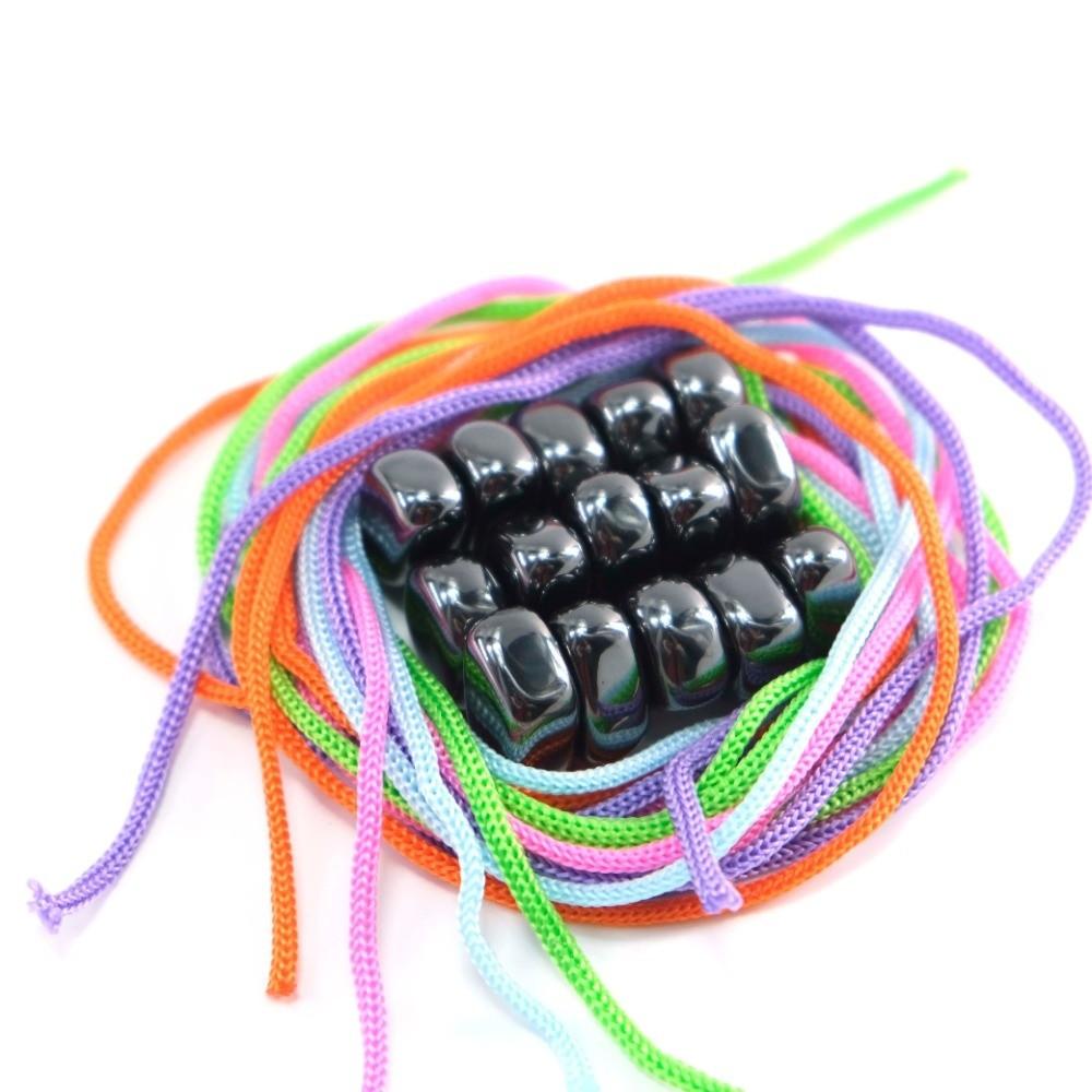 Wielofunkcyjny Magnetyczny Kamień Lodówkowy Zestaw Magnes Rodzinny Szpilka DIY Ściana ze Zdjęciami Magnetyczny Sznurek w Kolorach Dekoracja Rodzinna