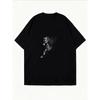 White T Shirt With Subtle Sparkle Print For Casual Wear