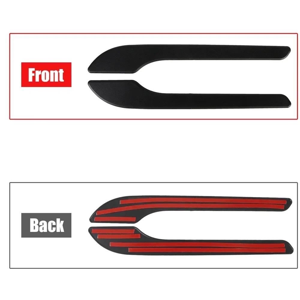 4pcs Door Handle Sticker For Tesla Model 3/Y Juniper 2025 Door Wrap Cover Paste Protector Modification Accessories