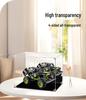 Transparent Acrylic Magnetic Display Box: Dustproof Protective Cover for Labubu Figures