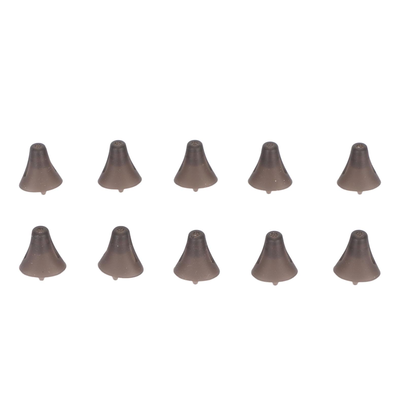 

10pcs Silicone Replacement Domes Reduce Fatigue Nature Sound Open Type Domes for Siemens XS