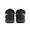 Nike Air Force 1 Graffiti Manuscript Slip Resistant Abrasion Resistant Low top Skateboard Shoes Unisex Black White CW2288-001(Team619-)