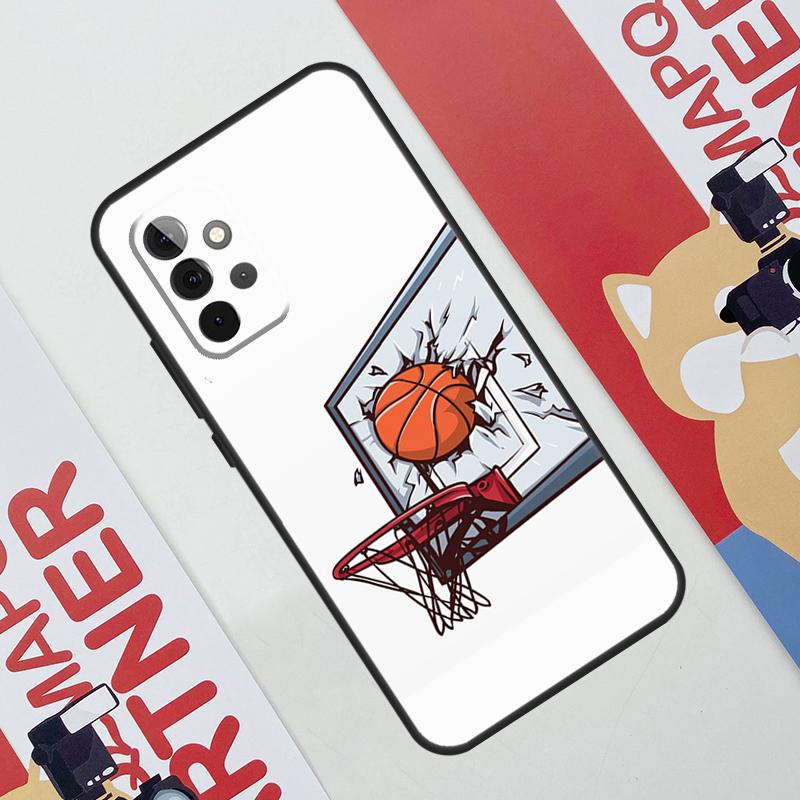 

Basketball On Fire Case For Samsung Galaxy A36 A35 A55 A06 A16 A26 A56 A53 A32 A52 A33 A13 A14 A34 A54 A17 A15 Samsung A22 4G