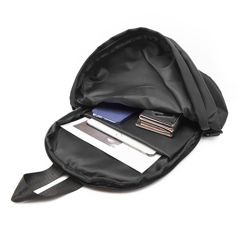 New Korean Version with Large Capacity Simple Solid Color Oxford Cloth Casual Backpack Outdoor Travel Backpack for Women