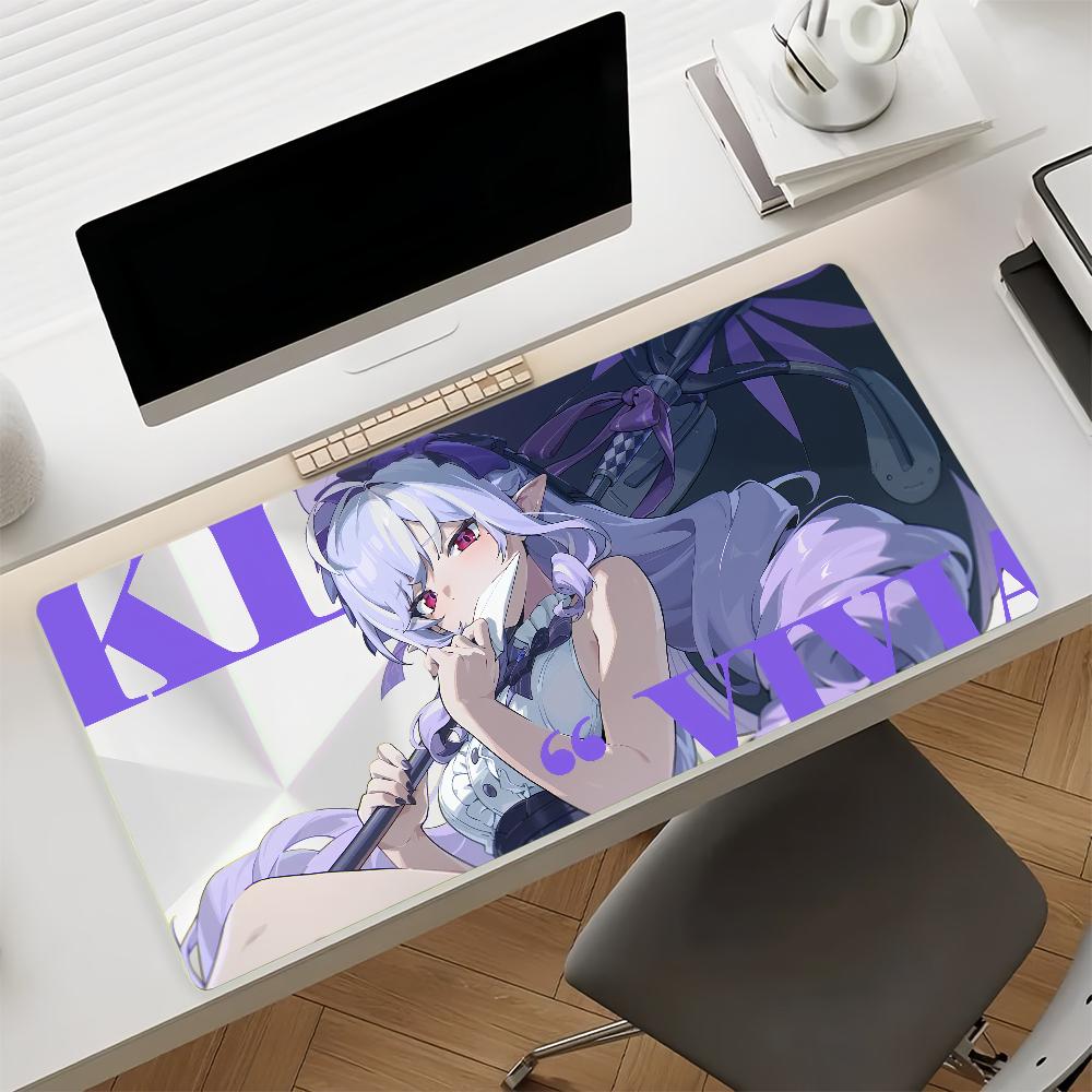 Game ZZZ Vivian Mouse Pad Non-slip Rubber Gamer Balance Computer Mat Decoracion Deskmat Laptop Office Large