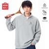 MINISO Men's Half-Zip Stand-Collar Sweatshirt