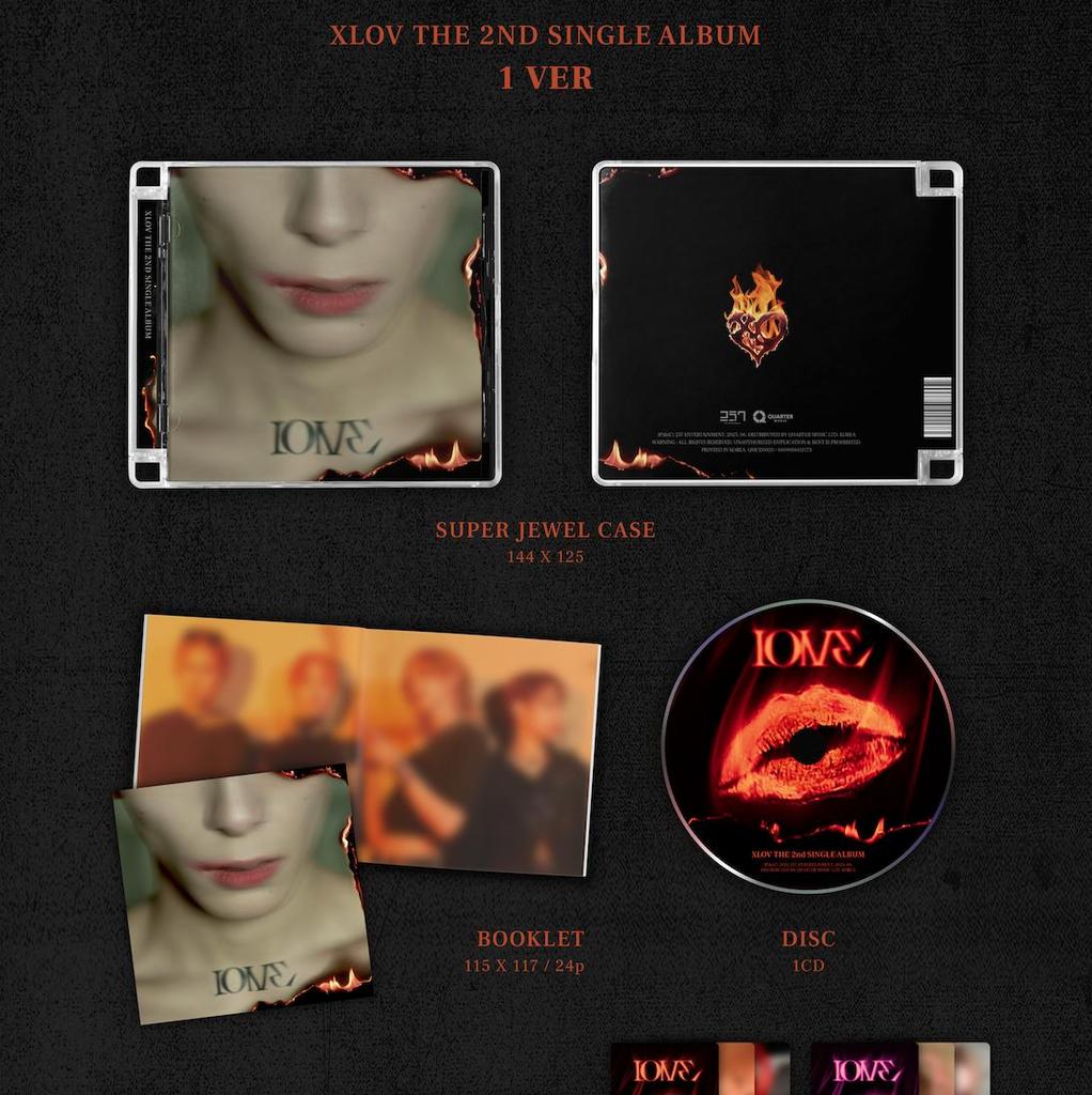 XLOV - 2nd Single Album [I ONE]