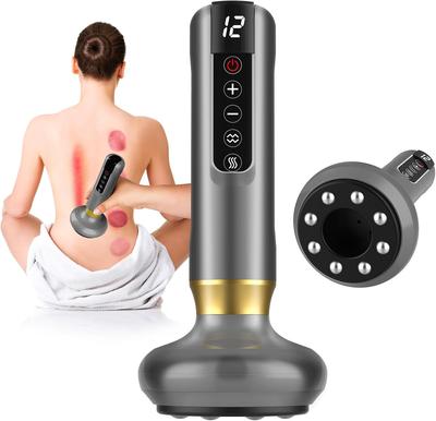 Massageador elétrico removedor de gordura com 12 modos de sucção, recarregável