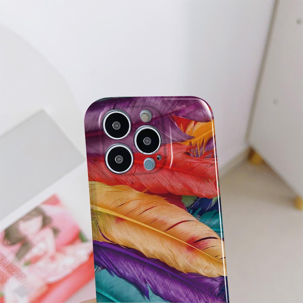 All-inclusive Filmový Kryt na Telefon Kreslený Módní Design Tvrdý Kryt Plné Pokrytí Pouzdro s Ochrannou Kamery pro iPhone Huawei Honor Vivo Google