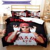 Eminem 3pcs Bedding Set Duvet Cover Closure Includes 1 Duvet Cover & 2 Pillowcases for All Seasons Bedroom Home Dorm Decor
