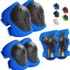 Kids' Skateboard & Ice Skating Protective Gear Set: Knee Pads, Roller Skating & Balance Bike Gear