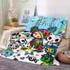 Custom Name Tokidoki Theme Printed Blanket - Perfect for Couch, Bed, Travel & Outdoor Use | Machine Washable, Cozy & Durable.