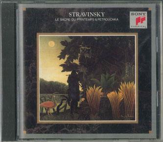 CD STRAVINSKY NEW YORK PHILHARMONIC The Rite of Spring ballet Petrus FCCC50160 SONY Japan Classical Used