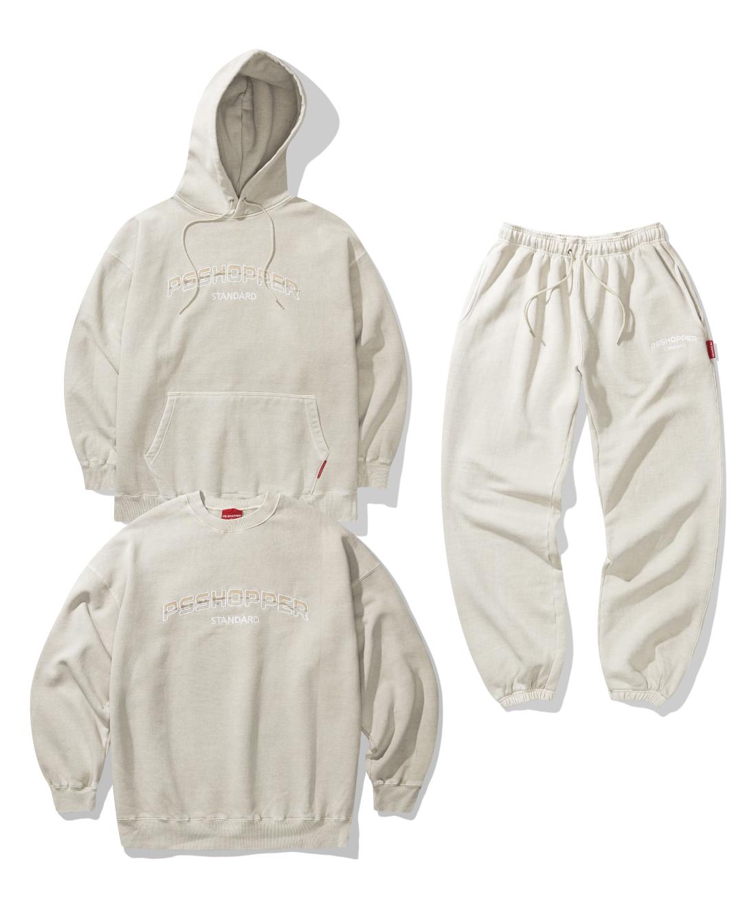 Ps Shopper [Set, Select 1 Top] Original Pigment Washed Setup [Cream] M