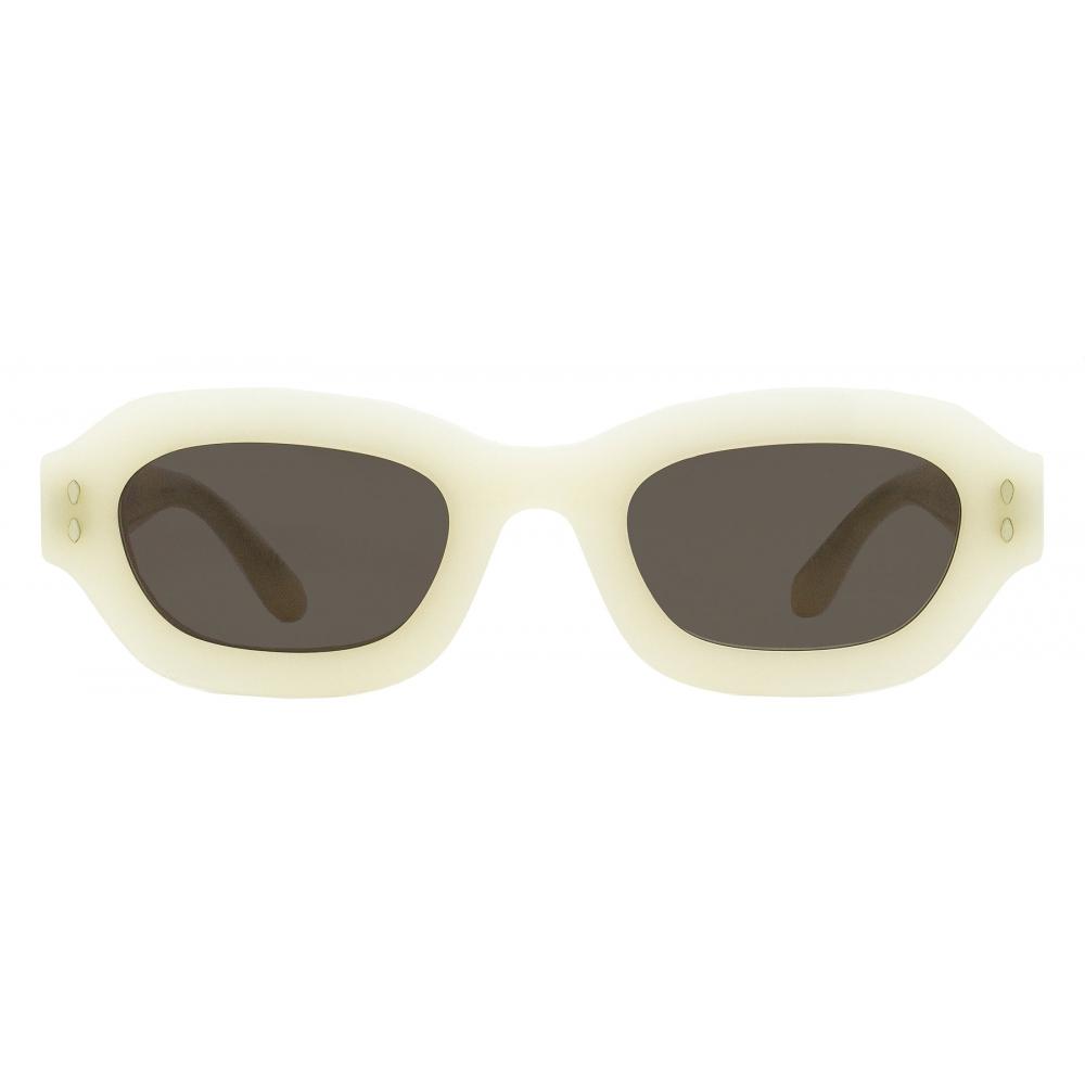 ISabel Marant Women S Geometric SunglaSSeS im0052S Szjir Ivory 49mm Szjir
