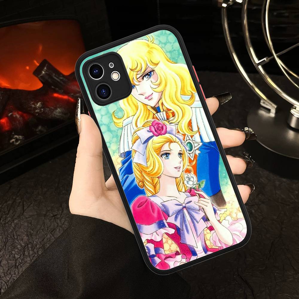 

Classic Anime The Rose Of Versailles Matte Transparent Phone Cover For IPhone Case 16 15 14 13 12 11 Pro Max X XS Max Plus iphone 16 pro