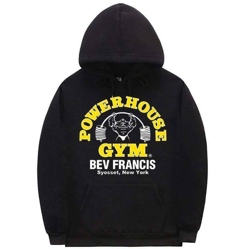 Powerhouse Gym Hoodie Men Women Sweatshirt Print Unisex Streetwear Hip Hop Style Autumn Winter Fashion Hip Hop Tops Clothes Male