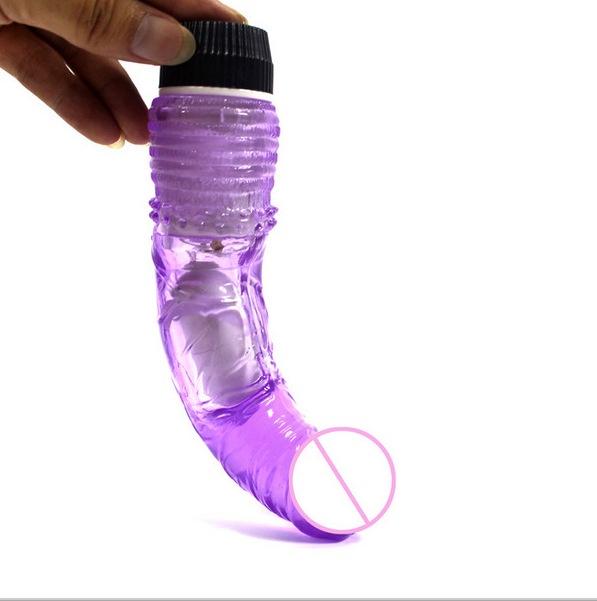 Premium Quality Single Shock Simulation Crystal Penis Tpe Fake Penis For Ultimate Pleasure