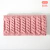 Autumn and Winter Knitted Hat, Scarf, Touch Screen Gloves, Headband, Four-piece Set, Double-layer Velvet Thermal Knitted Hat.