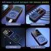 Portable MP3 Player Bluetooth-compatible Wireless Auxiliary Connectivity 1.8Inch Display Music Player E-Book Voice Recorder