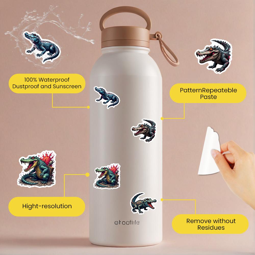 35pcs-70pcs Vivid Stickers Cartoon Funny Stickers Animal Stickers For Fridge Suitcase