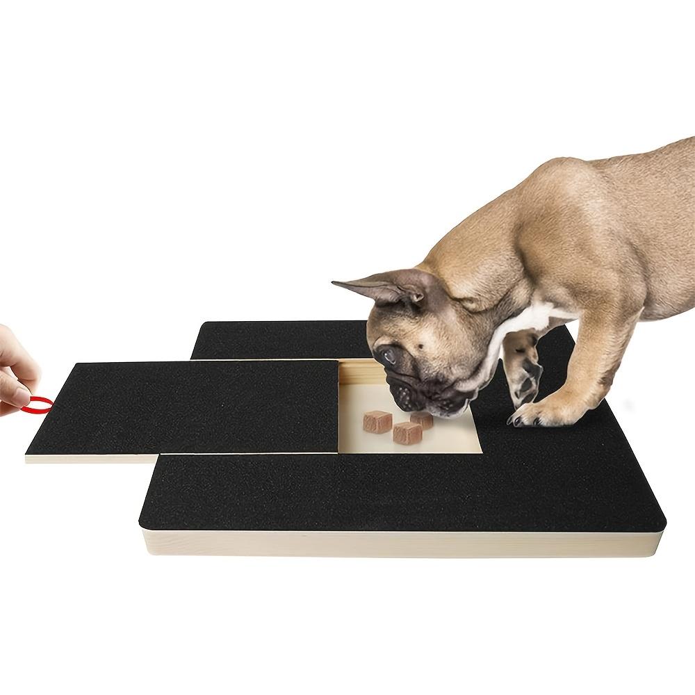 1 Stück Hundekratzbrett - Langlebiges Hundekratzbrett für empfindliches Krallenschneiden Kratzbrett - Nagelschleifbrett mit Leckerlis