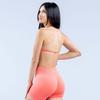2025 Spring/Summer Seamless High-Elastic Backless Yoga One-Piece Sports Bra for Women