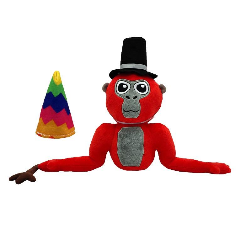 28cm Gorilla Tag Plüschtier Buntes Gorilla Tag Monke Anime Plüschtiere Weiche Kuscheltiere Puppen Heimdekoration Mädchen Geschenke