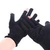Show Three Fingers Men Nylon Gloves Show Two Fingers  Gloves Anti-skid Mittens