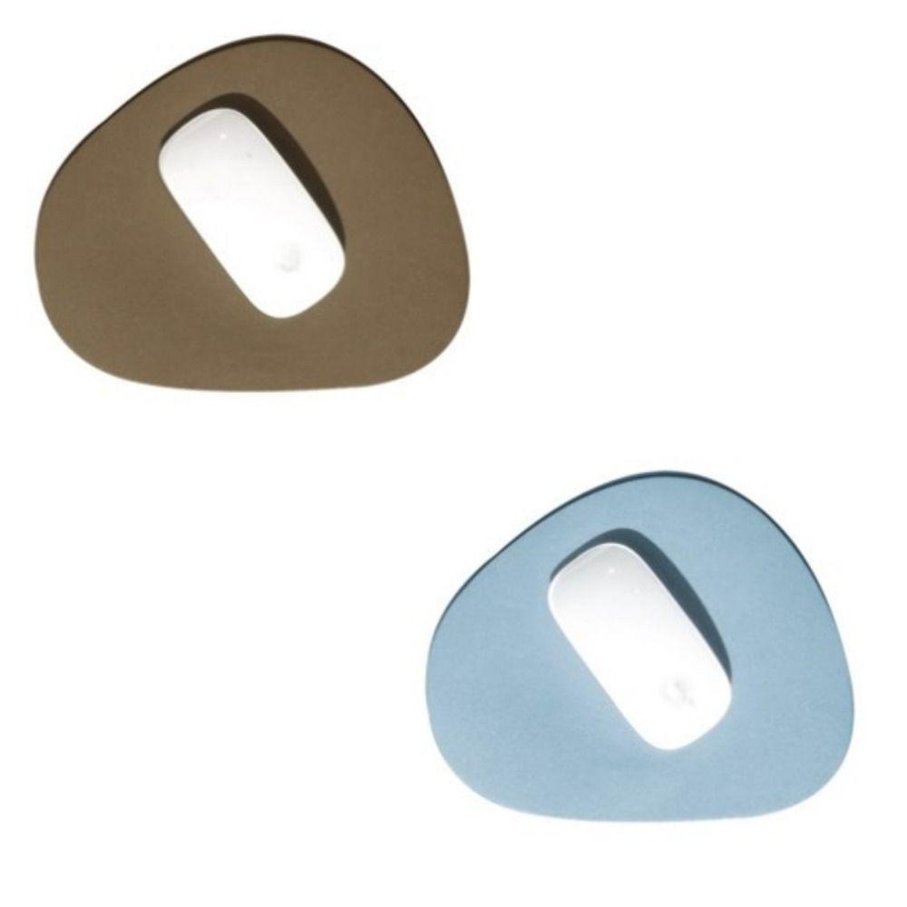 8,7 X 7,1 cala Mała nieregularna podkładka pod mysz Niebiesko-brązowa kolorowa antypoślizgowa podkładka pod mysz Trwała podkładka pod mysz