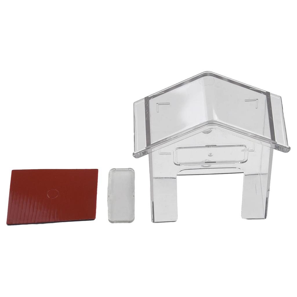 Waterproof Cover Doorbell For Wireless PC Protective Box Rain Cover Transparent Doorbell Access Waterproof Case